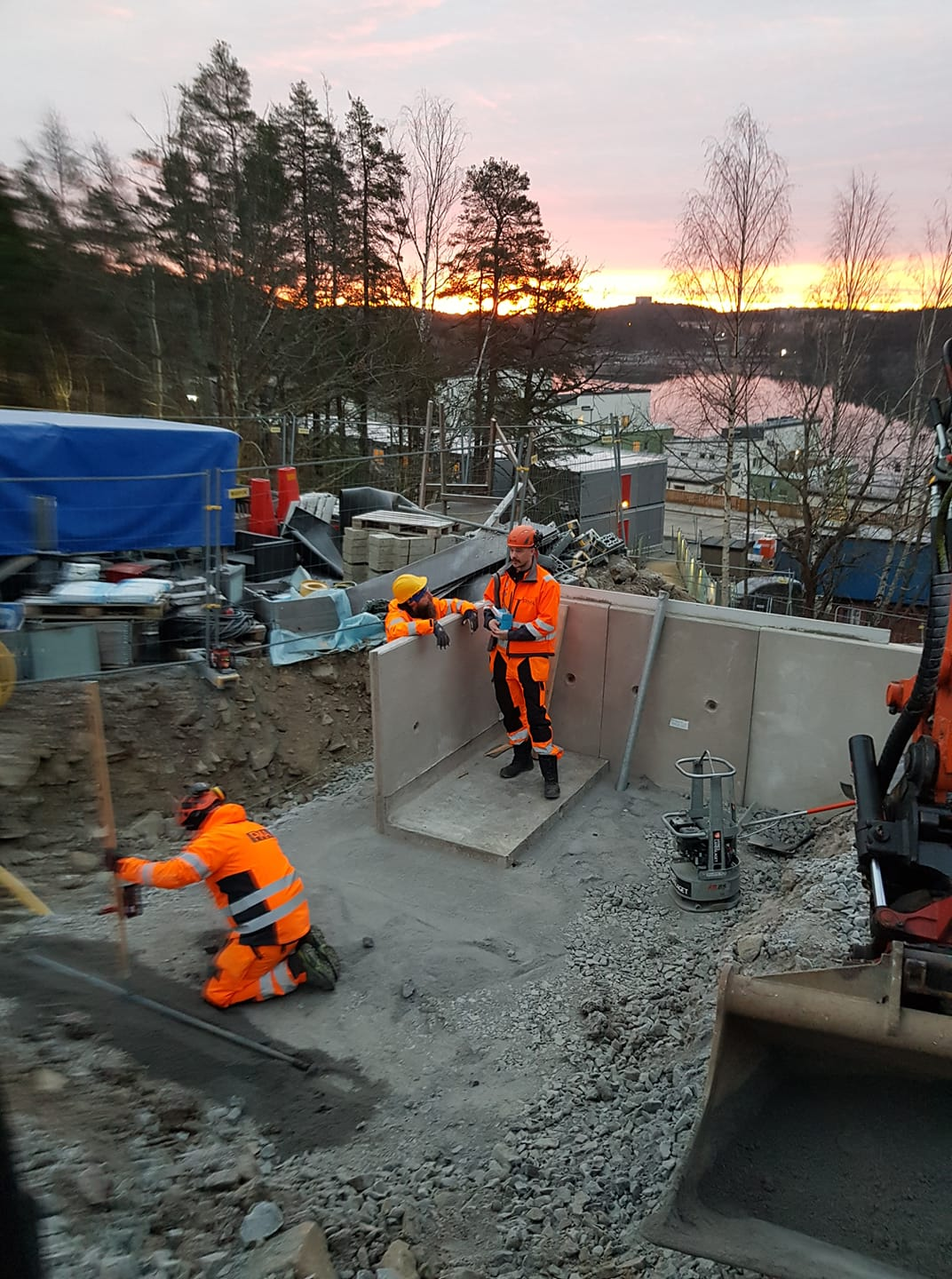Contractor · Contaminated soil Pilbäck Mark & Anläggning — preschool in Enskede